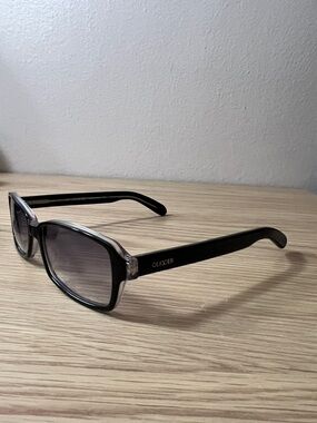 Olivers Black Sunglasses with Clear Trimming